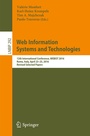 Cover: Web Information Systems and Technologies - Springer