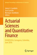 Cover: Actuarial Sciences and Quantitative Finance - Springer