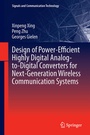 Cover: Design of Power-Efficient Highly Digital Analog-to-Digital Converters for Next-Generation Wireless Communication Systems - Springer
