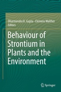 Cover: Behaviour of Strontium in Plants and the Environment - Springer