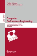 Cover: Computer Performance Engineering - Springer