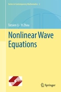 Cover: Nonlinear Wave Equations - Springer