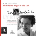 Cover: Rose Ausl&auml;nder. Wirf deine Angst in die Luft - GRIOT H&Ouml;RBUCH