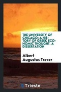 Cover: A History of Greek Economic Thought - Trieste Publishing