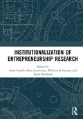 Cover: Institutionalization of Entrepreneurship Research - Routledge