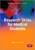 Cover: Research Skills for Medical Students - Learning Matters Ltd