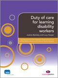 Cover: Duty of care for learning disability workers - Learning Matters Ltd