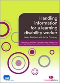 Enlarge image Cover: Handling Information for a Learning Disability Worker - Learning Matters Ltd