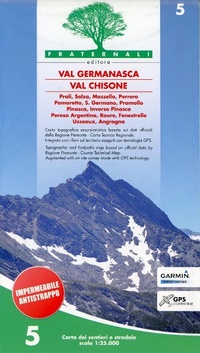 Abbildung von: Val Germanasca - Val Chisone: 5 - Fraternali Editore
