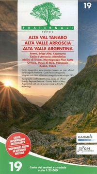 Abbildung von: Alta Valle Tanaro - Alta Valle Arroscia - Alta Valle Argenti: 19 - Fraternali Editore