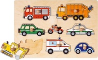 Abbildung von: Steckpuzzle Verkehrsmittel - Gollnest & Kiesel GmbH &