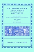Cover: Antiphon and Andocides: Speeches (Antiphontis et Andocidis Orationes) - Oxford University Press