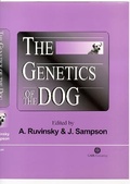 Cover: Genetics of the Dog - CABI Publishing