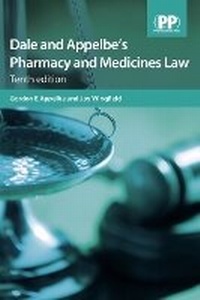 Abbildung von: Dale and Appelbe's Pharmacy and Medicines Law - Pharmaceutical Press