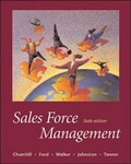 Cover: Sales Force Management - McGraw Hill Higher Education