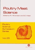 Cover: Poultry Meat Science - CABI Publishing