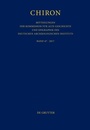 Cover: Chiron / 2017 - De Gruyter