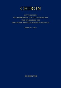 Abbildung von: Chiron / 2017 - De Gruyter