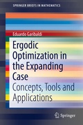 Cover: Ergodic Optimization in the Expanding Case - Springer
