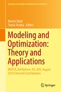 Cover: Modeling and Optimization: Theory and Applications - Springer