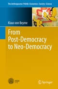 Cover: From Post-Democracy to Neo-Democracy - Springer