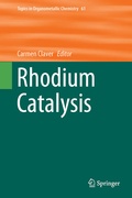 Cover: Rhodium Catalysis - Springer