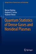 Cover: Quantum Statistics of Dense Gases and Nonideal Plasmas - Springer