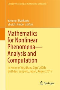 Abbildung von: Mathematics for Nonlinear Phenomena - Analysis and Computation - Springer