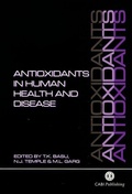 Cover: Antioxidants in Human Health and Disease - CABI Publishing
