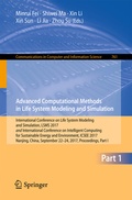 Cover: Advanced Computational Methods in Life System Modeling and Simulation - Springer
