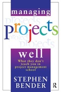 Cover: Managing Projects Well - Routledge