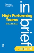 Cover: High Performing Teams In Brief - Routledge