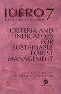 Abbildung von: Criteria and Indicators for Sustainable Forest Management - CABI Publishing