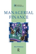 Cover: Managerial Finance - Routledge