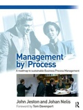 Cover: Management by Process - Routledge