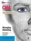 Cover: CIM Coursebook: Managing Marketing - Routledge
