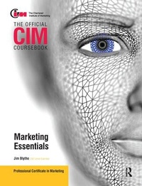 Enlarge image Cover: CIM Coursebook Marketing Essentials - Routledge