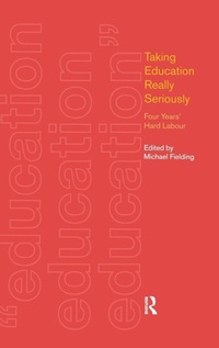 Enlarge image Cover: Taking Education Really Seriously - Routledge