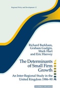 Cover: The Determinants of Small Firm Growth - Routledge
