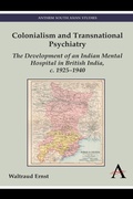 Cover: Colonialism and Transnational Psychiatry - Anthem Press