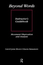 Cover: Beyond Words: Instructor's Manual - Routledge