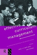 Cover: Effective Curriculum Management - Routledge