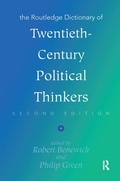 Cover: The Routledge Dictionary of Twentieth-Century Political Thinkers - Routledge