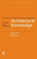 Cover: Architectural Knowledge - CRC Press