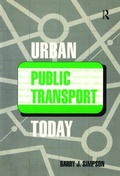 Cover: Urban Public Transport Today - Routledge