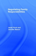 Cover: Negotiating Family Responsibilities - Routledge