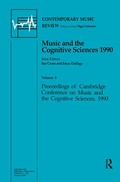 Cover: Music and the Cognitive Sciences 1990 - Routledge