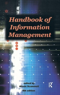 Abbildung von: Handbook of Information Management - Routledge
