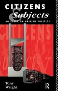 Cover: Citizens and Subjects - Routledge