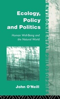 Cover: Ecology, Policy and Politics - Routledge